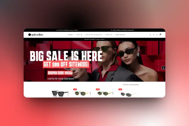 Optic Online website screenshot